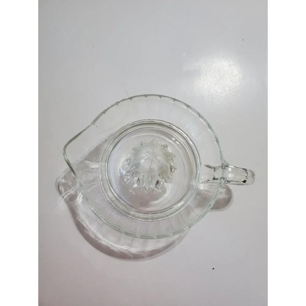 Clear Glass Juicer/Reamer Large ~Vintage~
